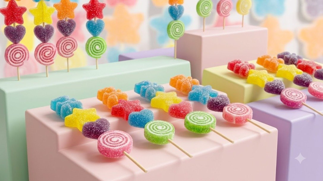 Signature Gummy Skewers